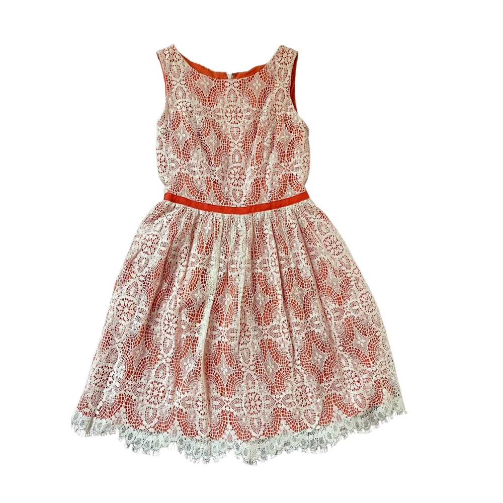 Shoshanna lace overlay dress NWT size 0